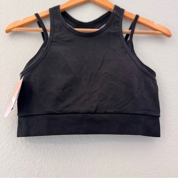 New JoyLab Women’s Seamless Bra Medium Black Onyx - Picture 5 of 13